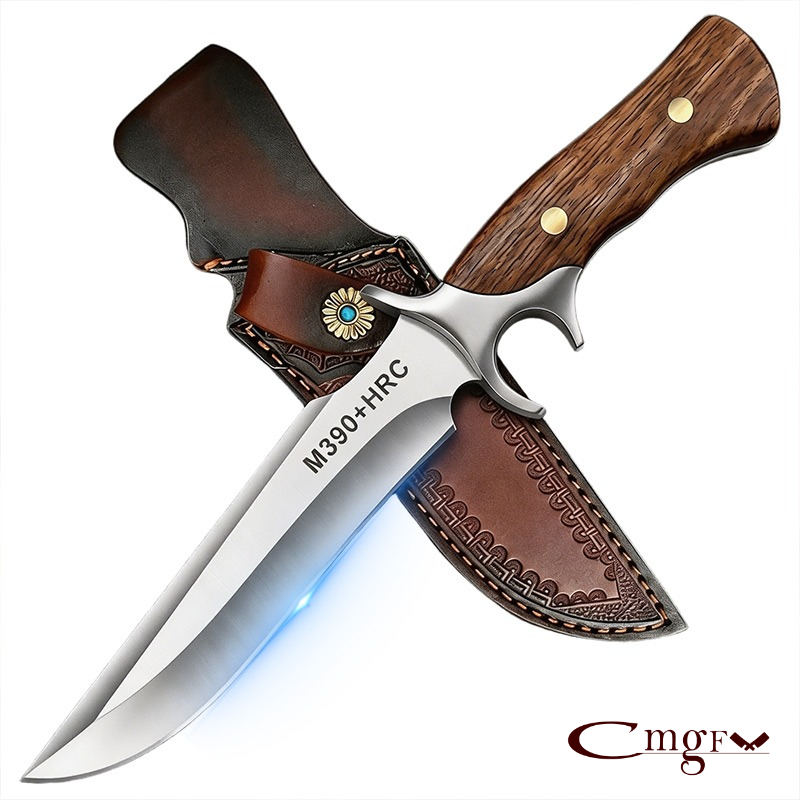 Bushcraft Knife Fixed - سكين جيب خارجي من الفولاذ M390،