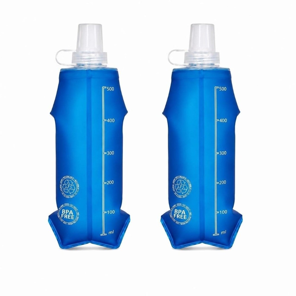 عبوتان من زجاجات المياه القابل - مراجعة Water Bag Collapsible وسعره