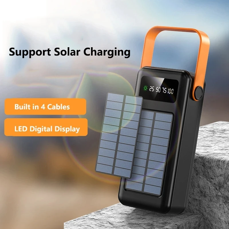 بنك طاقة محمول بسعة 100000 ملل - مراجعة Solar Emergency Charger وسعره