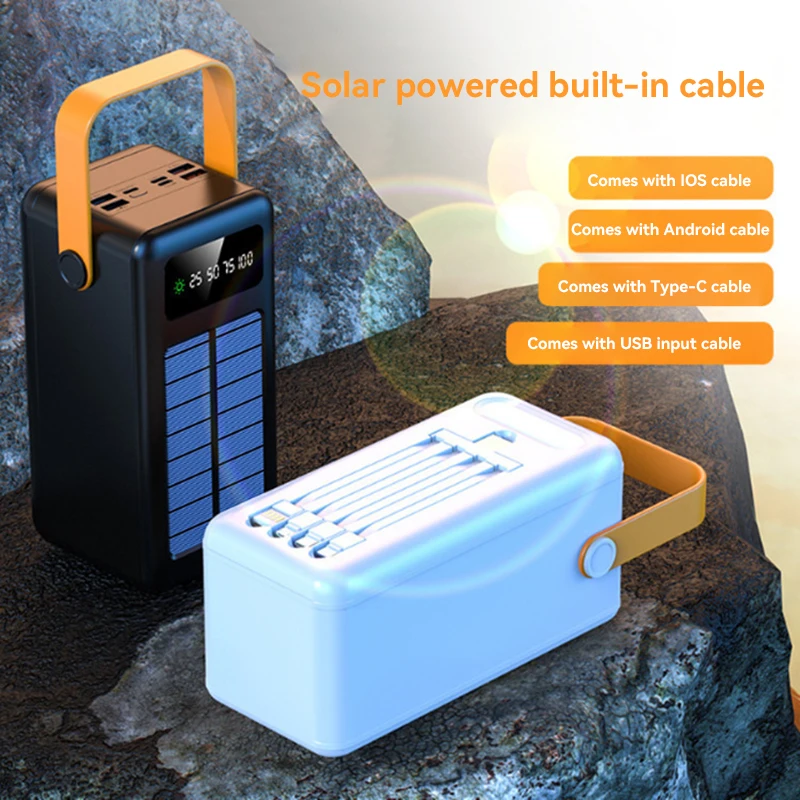 بنك طاقة محمول بسعة 100000 ملل - مراجعة Solar Emergency Charger وسعره