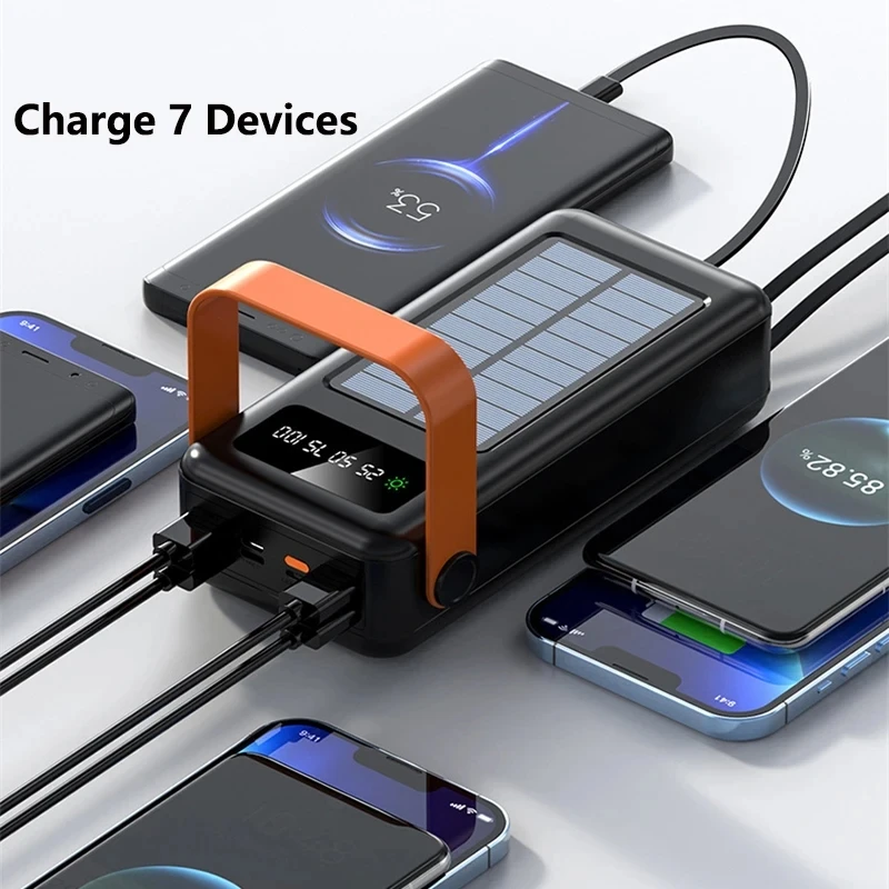 بنك طاقة محمول بسعة 100000 ملل - مراجعة Solar Emergency Charger وسعره