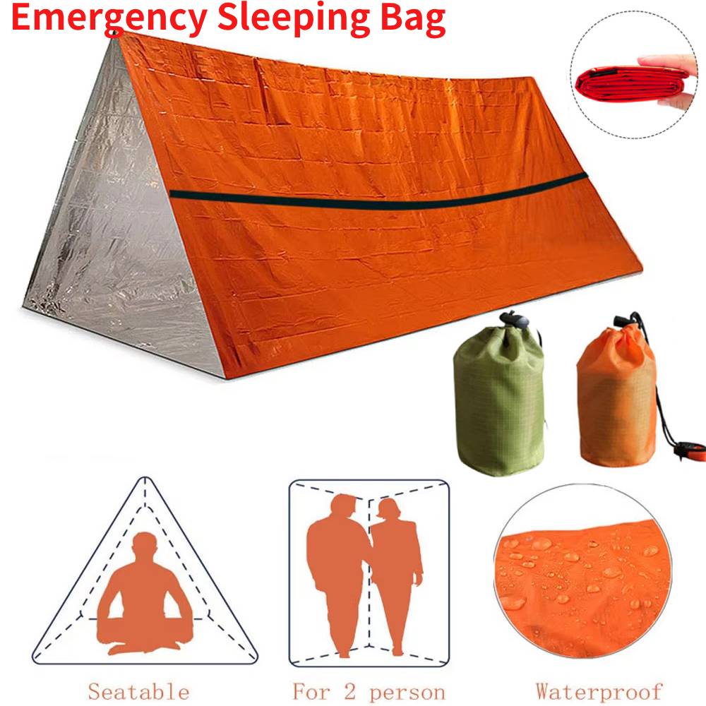 المحمولة مقاوم للماء الطوارئ ب - مراجعة Emergency Mylar Tent وسعره