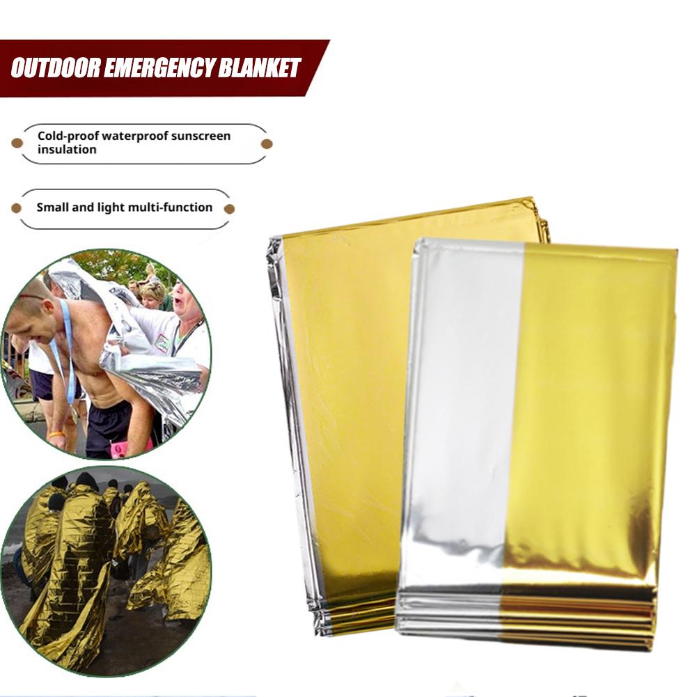 انخفاض حرارة الجسم الإنقاذ الإ - مراجعة Emergency Mylar Tent وسعره