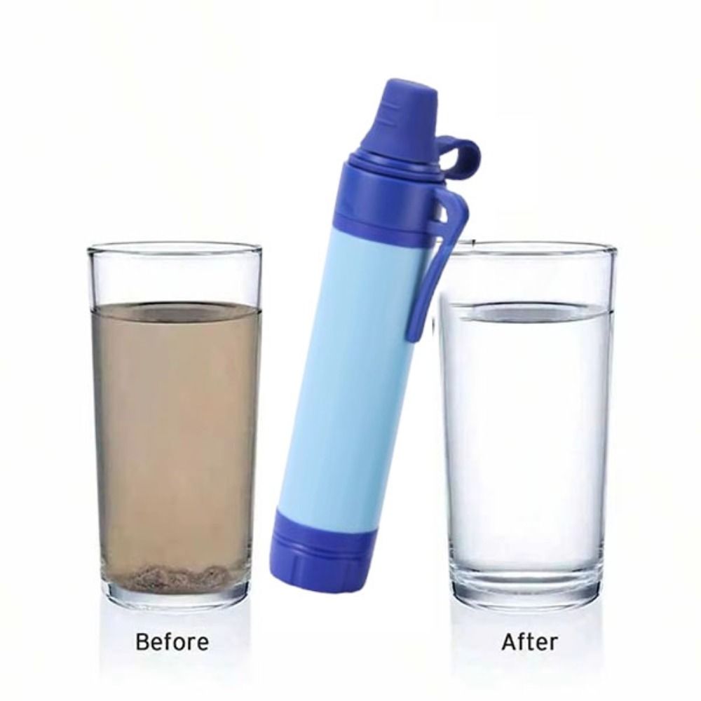قشة تنقية المياه المحمولة الصغ - مراجعة Water Purification Straw وسعره